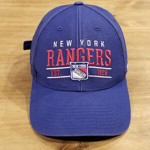 New York Rangers Hat 47 Brand Strap Back NHL Hockey One Size EST 1926